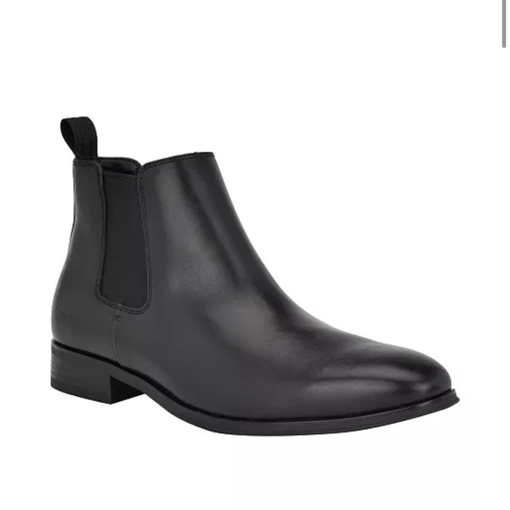 Calvin Klein Men's Donto Slip-On Pointy Toe Boots
